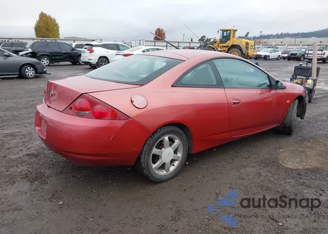1999 Mercury Cougar V6 z USA, uszkodzony, nr VIN 1ZWFT61L6X5620547